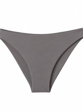 NWT ANDIE Swim The Banded Cheeky Bikini Bottom Beige Stone Solid Size L